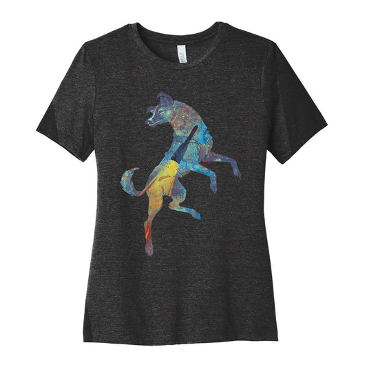 Astronaut Dog Laika Women's Cotton Tee