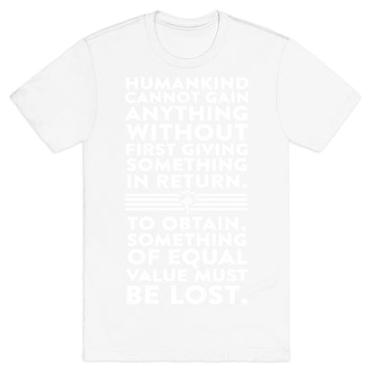 The First Law of Alchemy T-Shirt