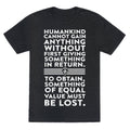 The First Law of Alchemy Unisex Triblend Tee