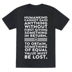 The First Law of Alchemy Unisex Triblend Tee