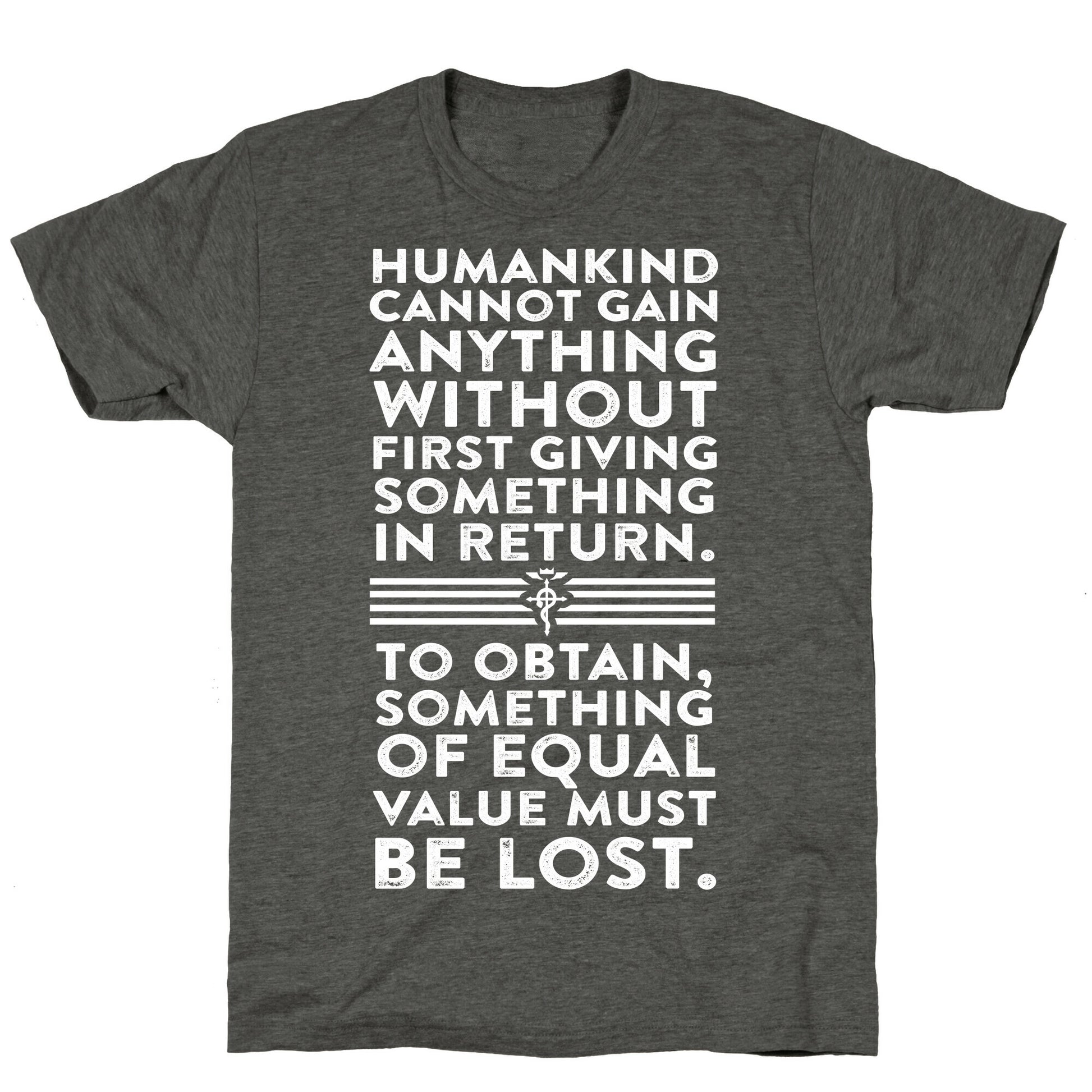 The First Law of Alchemy Unisex Triblend Tee