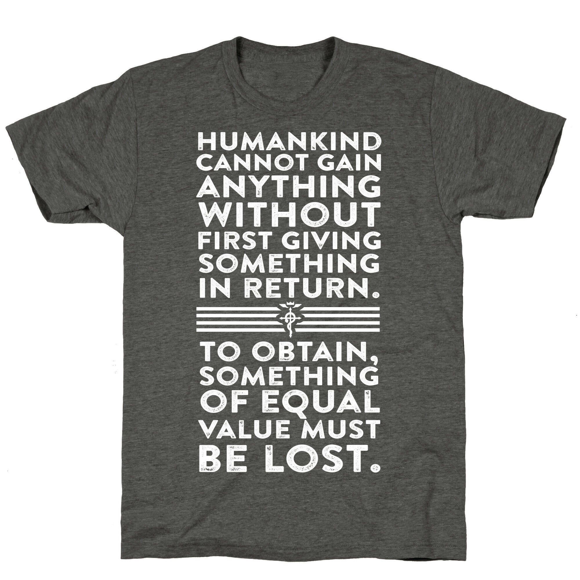 The First Law of Alchemy Unisex Triblend Tee