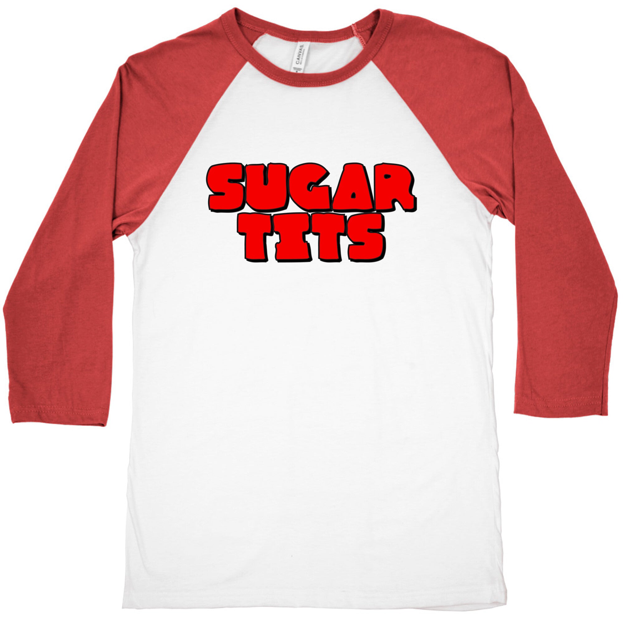 Sugar Tits Baseball Tee