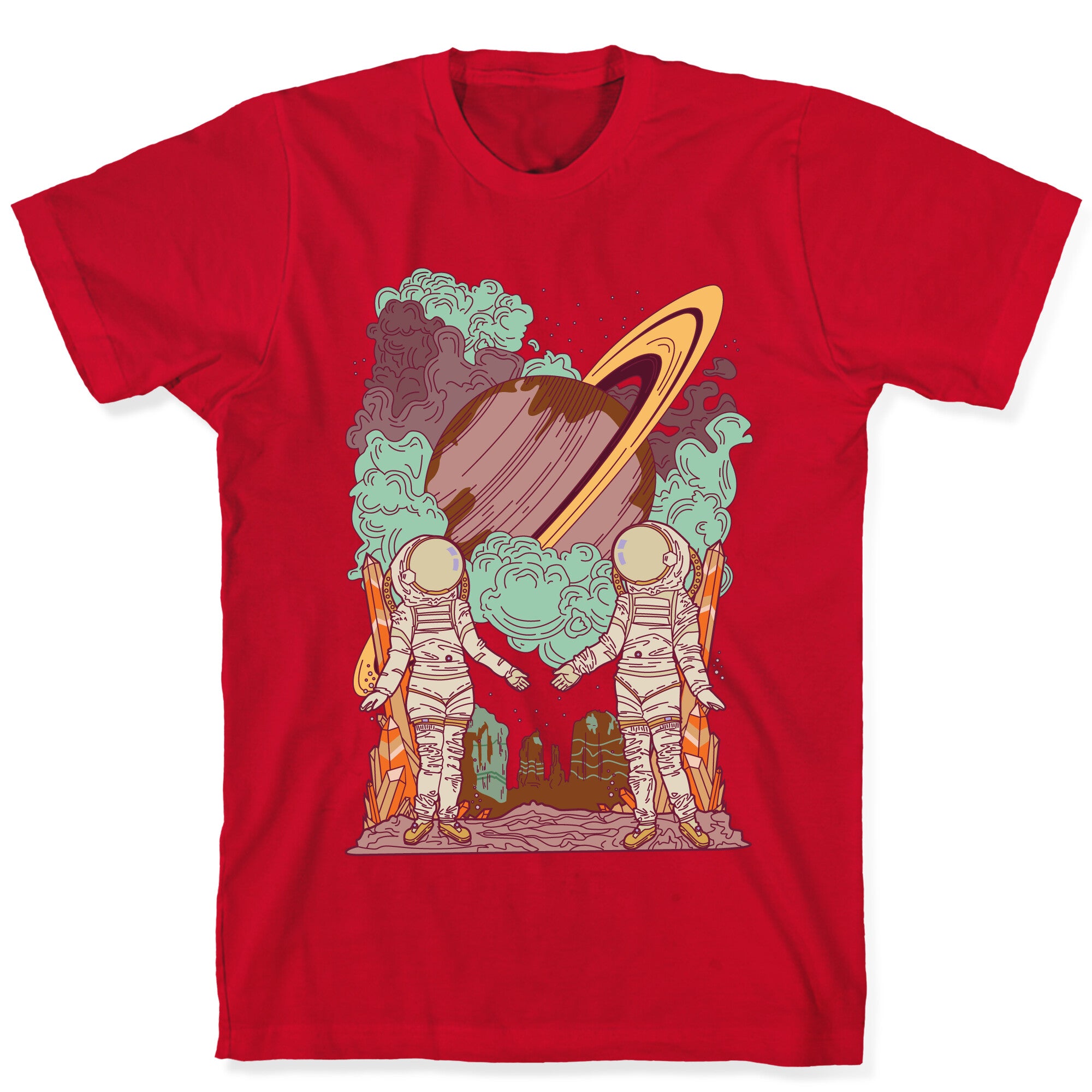 The Lovers in Space T-Shirt