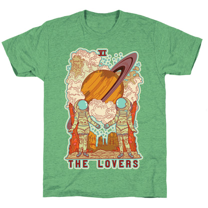 The Lovers in Space Unisex Triblend Tee