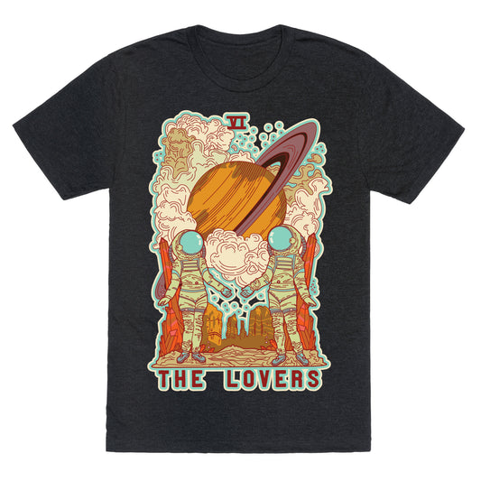 The Lovers in Space Unisex Triblend Tee