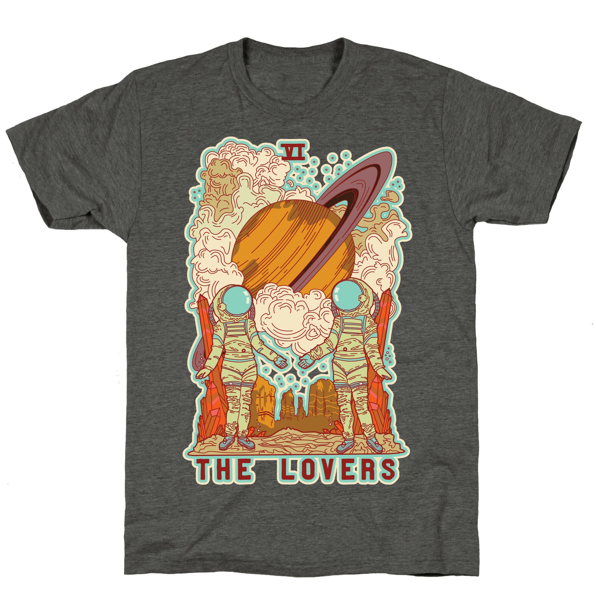 The Lovers in Space Unisex Triblend Tee