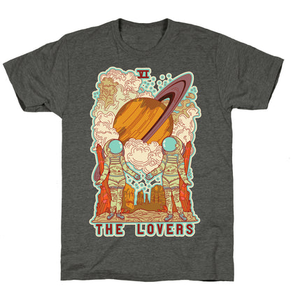 The Lovers in Space Unisex Triblend Tee