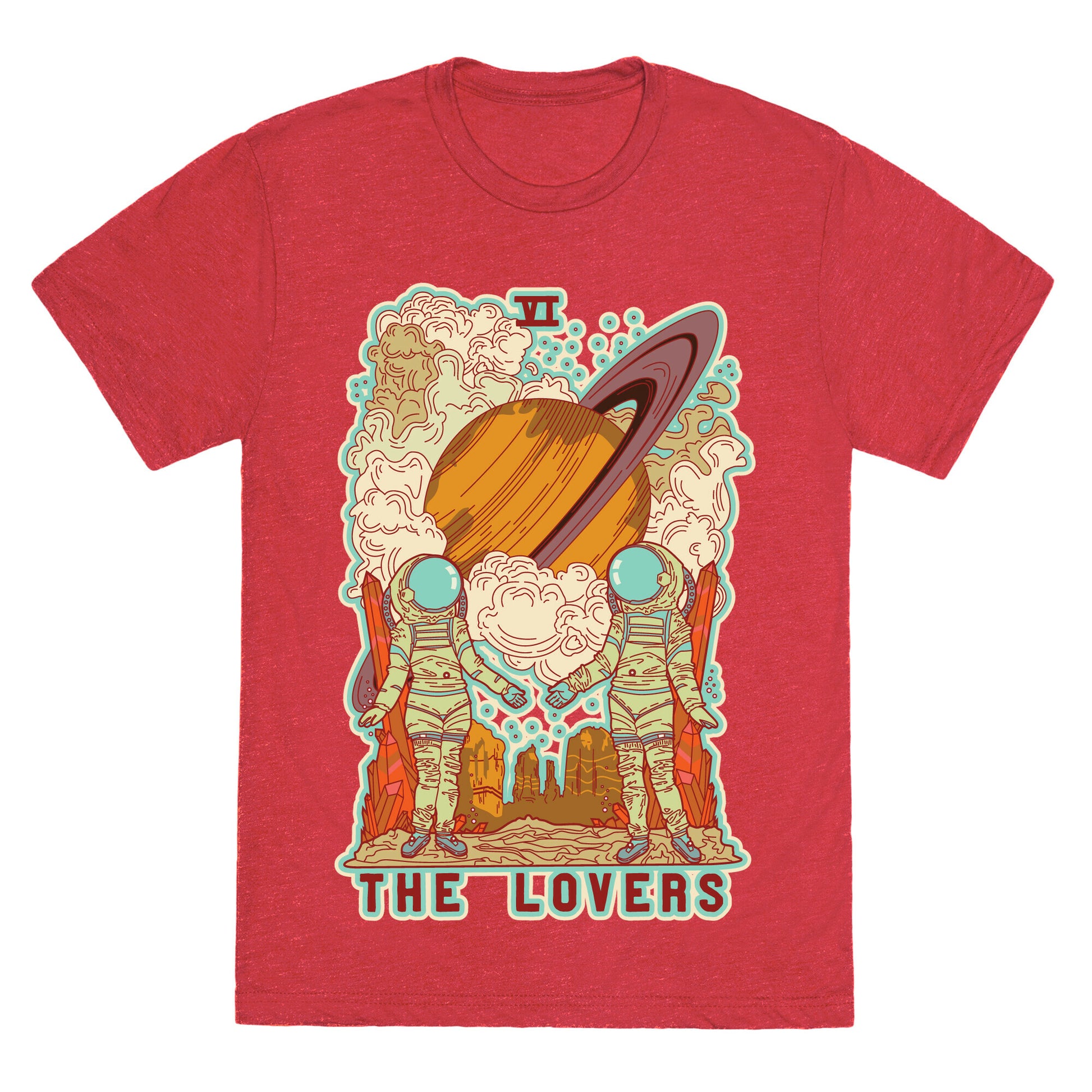The Lovers in Space Unisex Triblend Tee