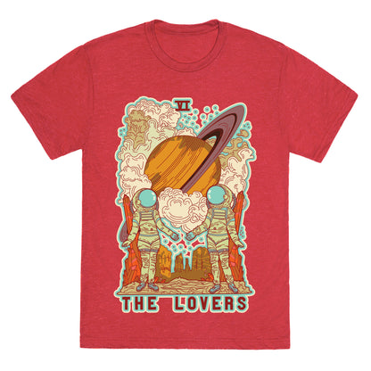 The Lovers in Space Unisex Triblend Tee