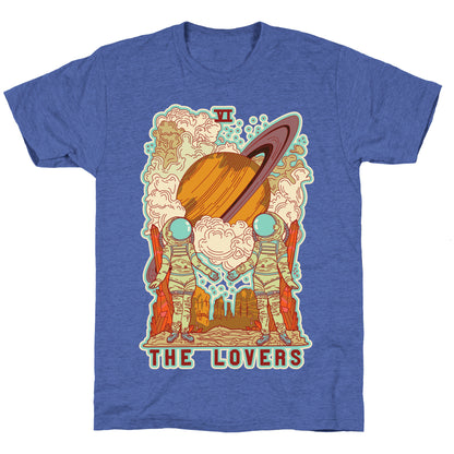 The Lovers in Space Unisex Triblend Tee