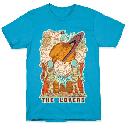 The Lovers in Space Unisex Triblend Tee