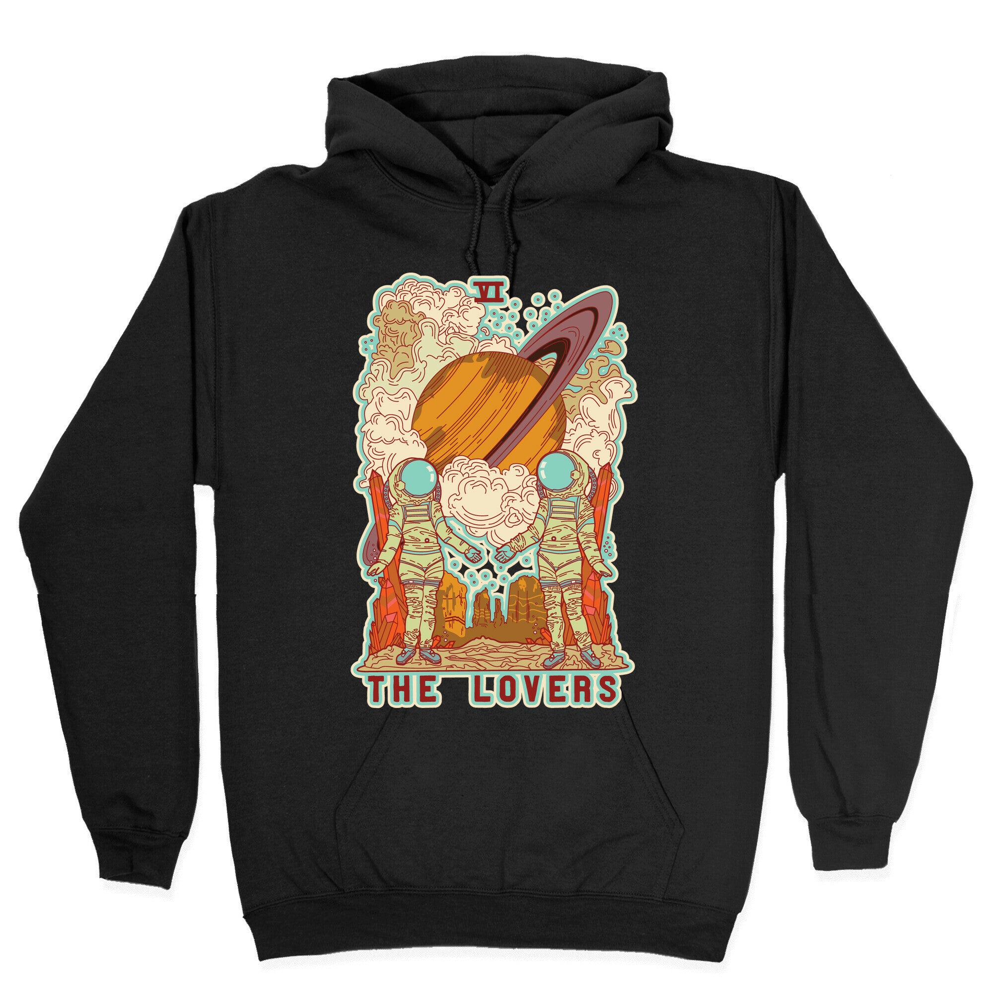The Lovers in Space Hoodie