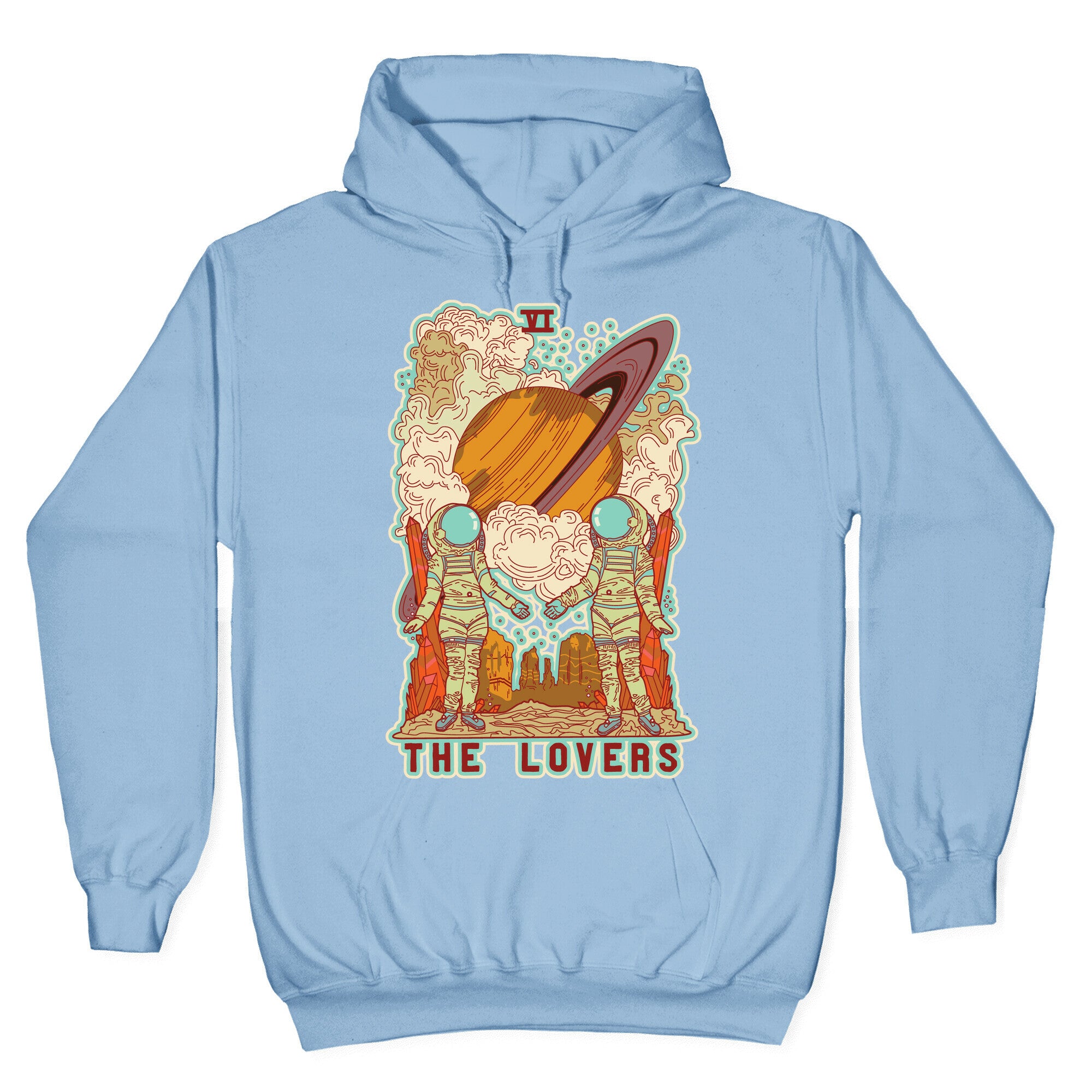 The Lovers in Space Hoodie