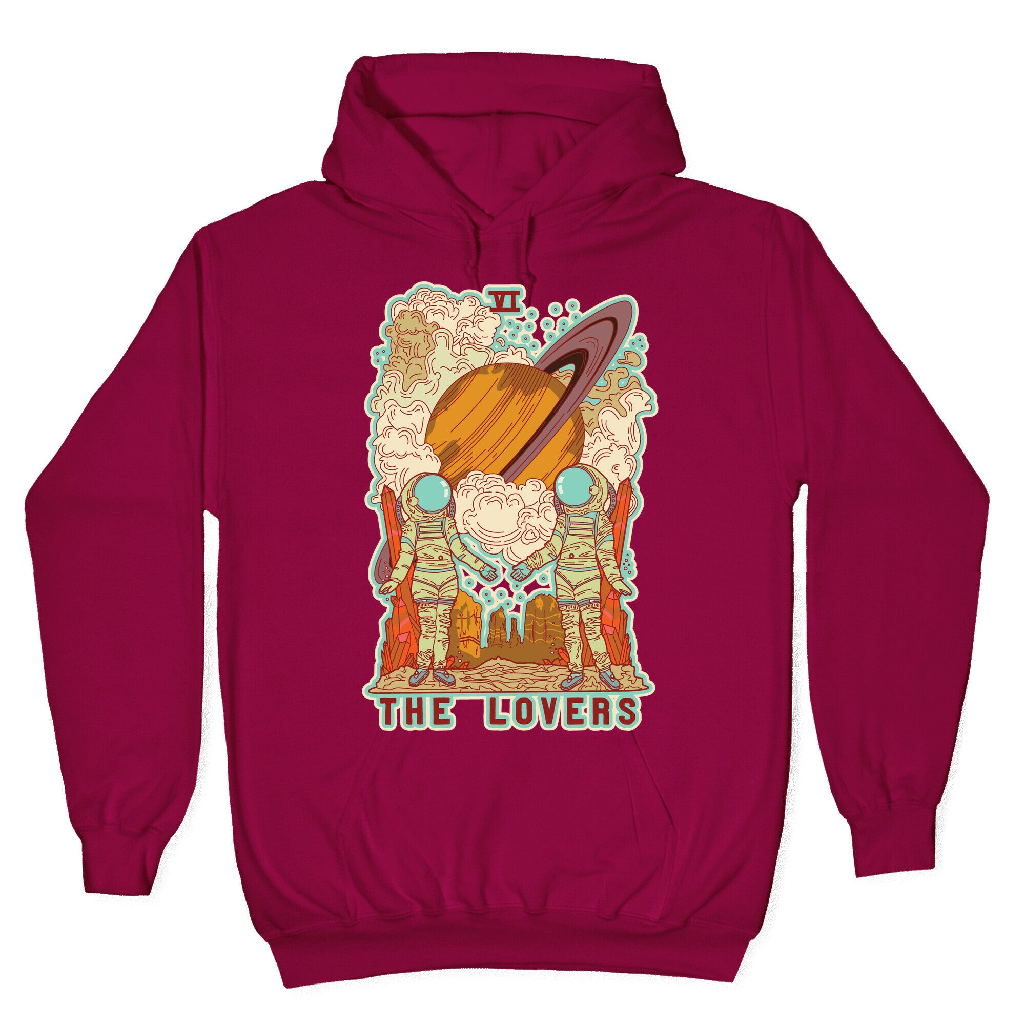 The Lovers in Space Hoodie