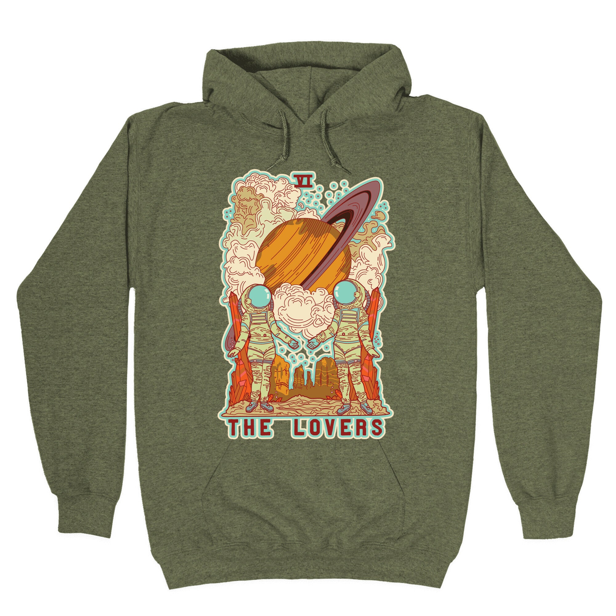 The Lovers in Space Hoodie