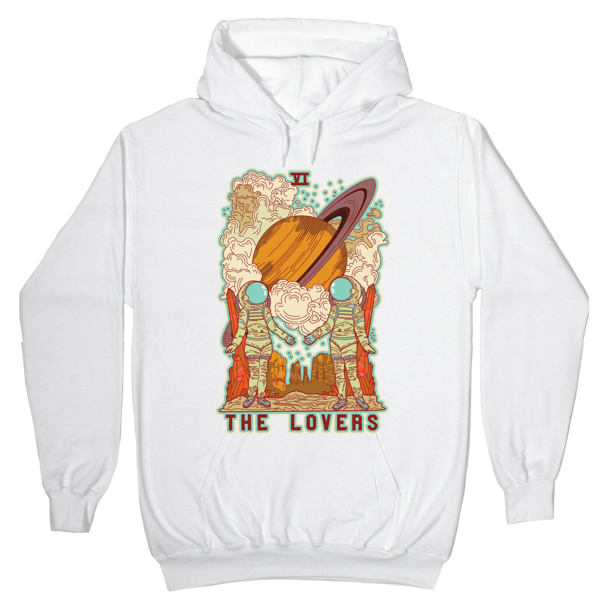 The Lovers in Space Hoodie