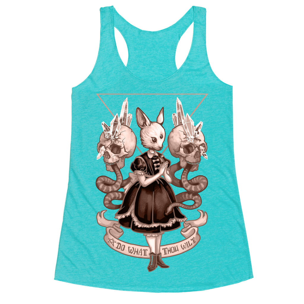 Do What Thou Wilt Racerback Tank