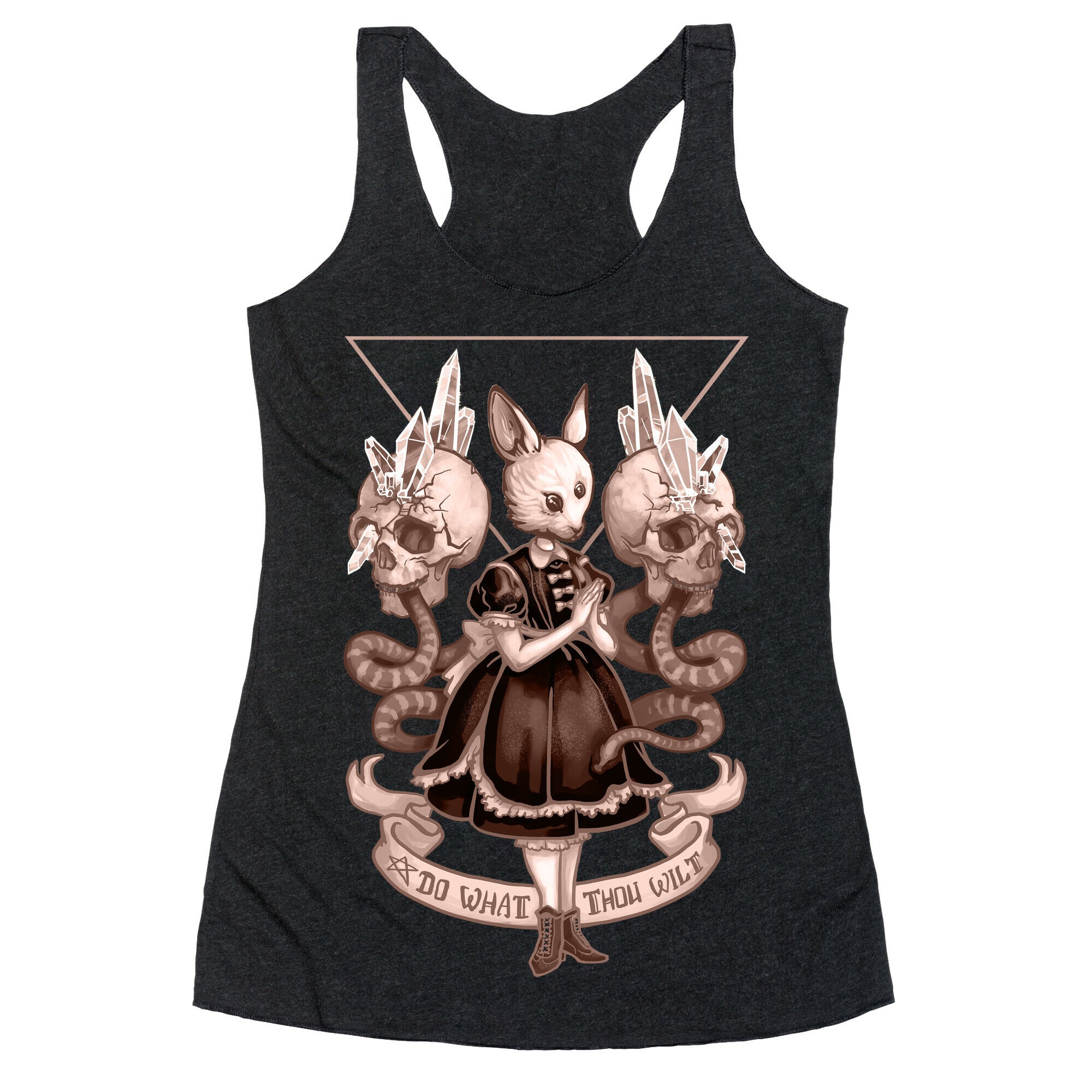 Do What Thou Wilt Racerback Tank