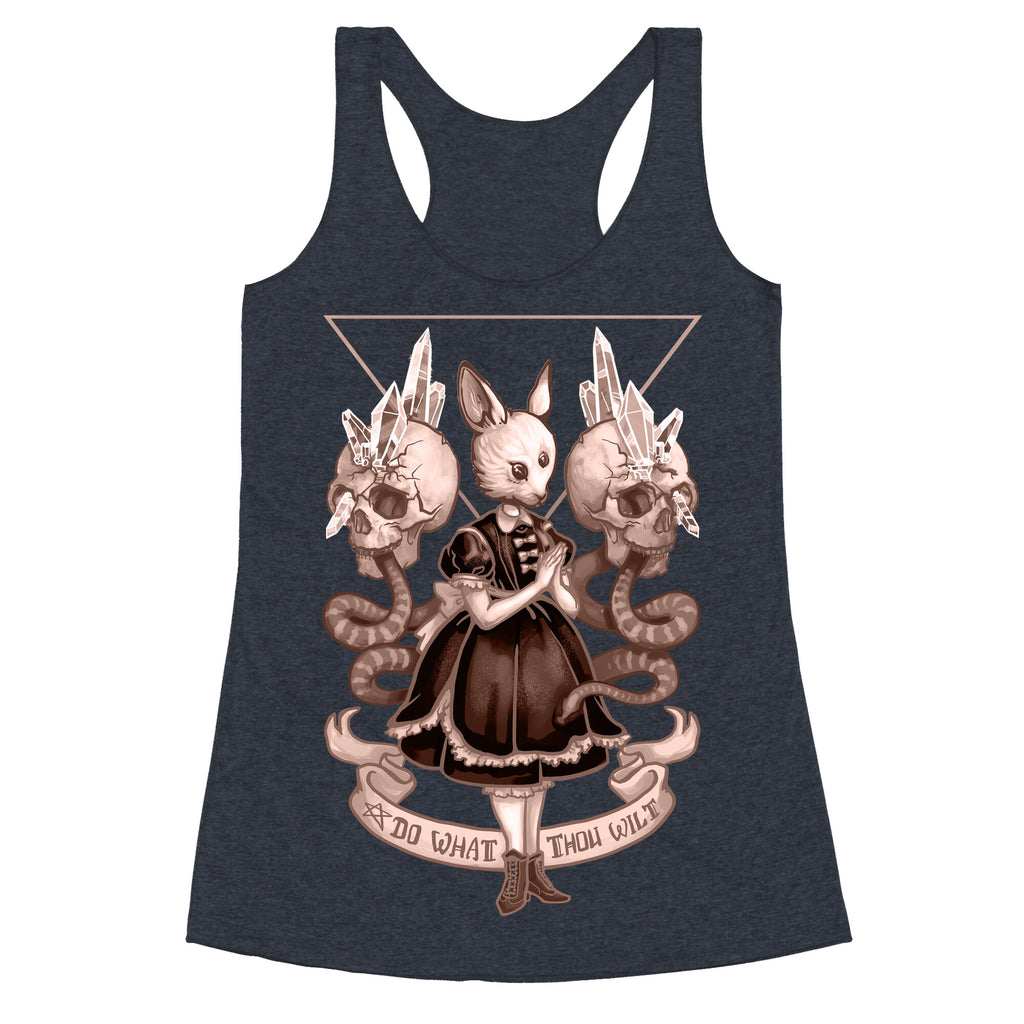 Do What Thou Wilt Racerback Tank