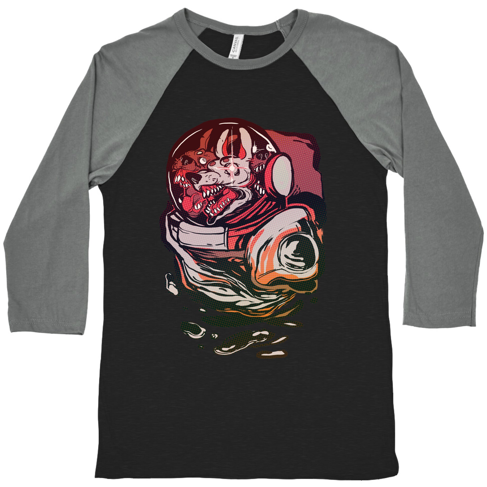 Space Madness Baseball Tee