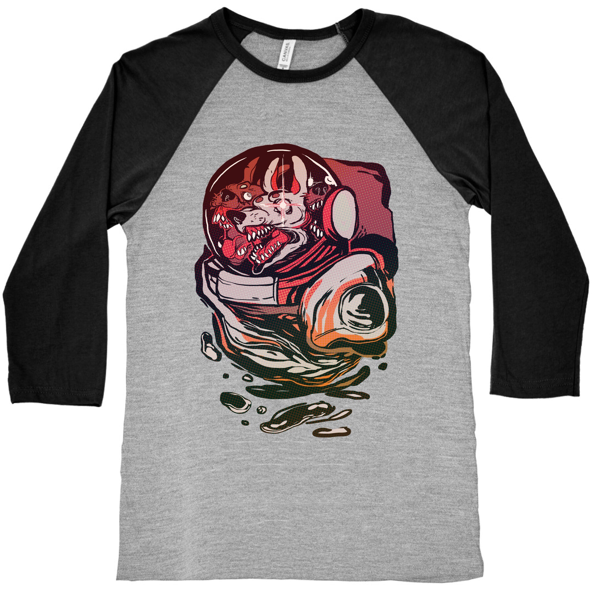 Space Madness Baseball Tee