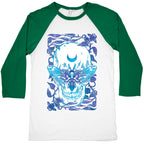 Skull Moth Baseball Tee