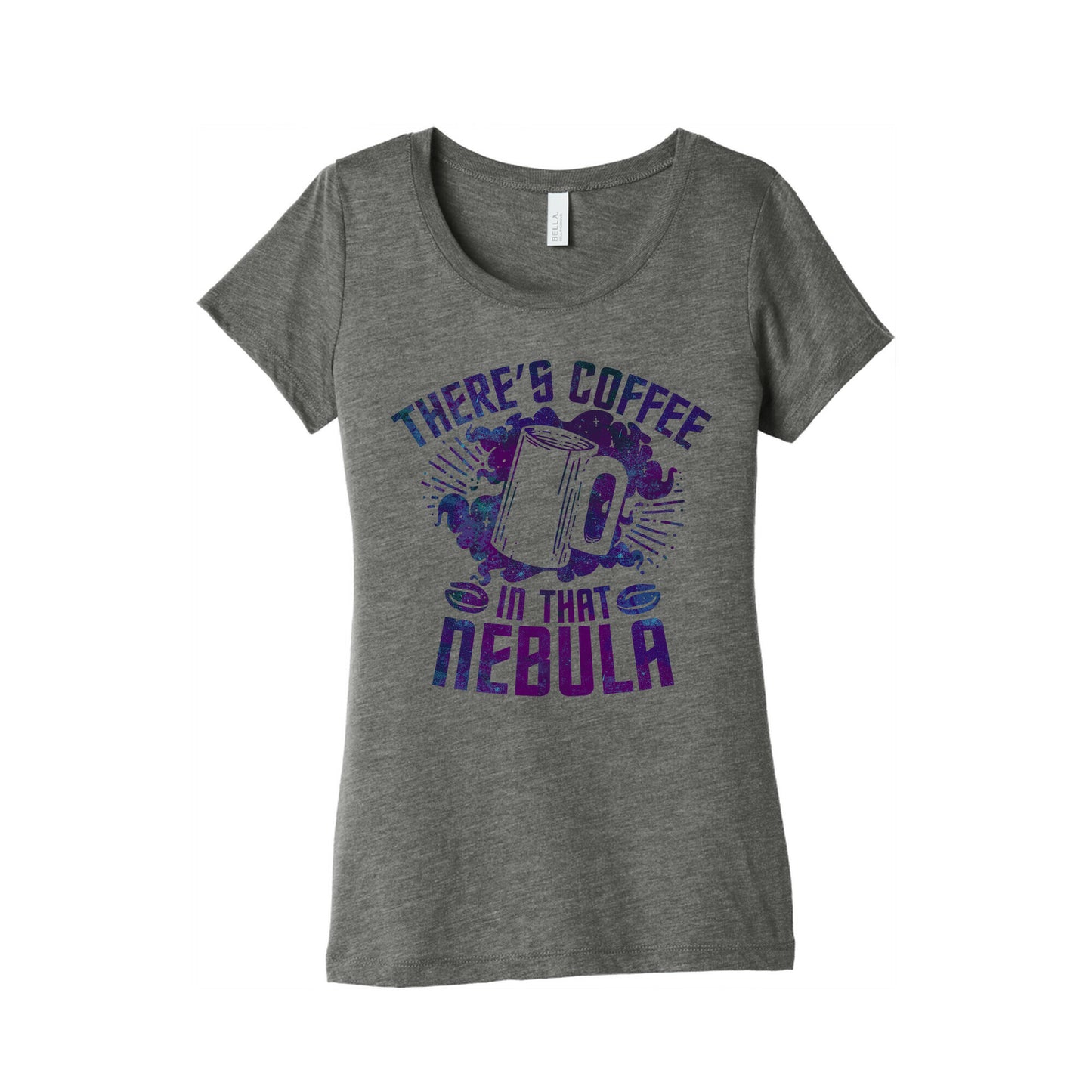 There's Coffee in That Nebula Women's Triblend Tee