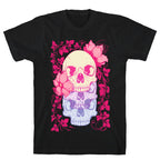 Skull of Vines and Flowers T-Shirt