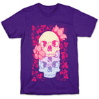 Skull of Vines and Flowers T-Shirt