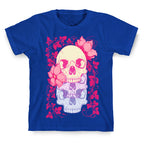 Skull of Vines and Flowers T-Shirt