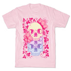 Skull of Vines and Flowers T-Shirt