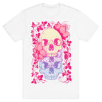 Skull of Vines and Flowers T-Shirt