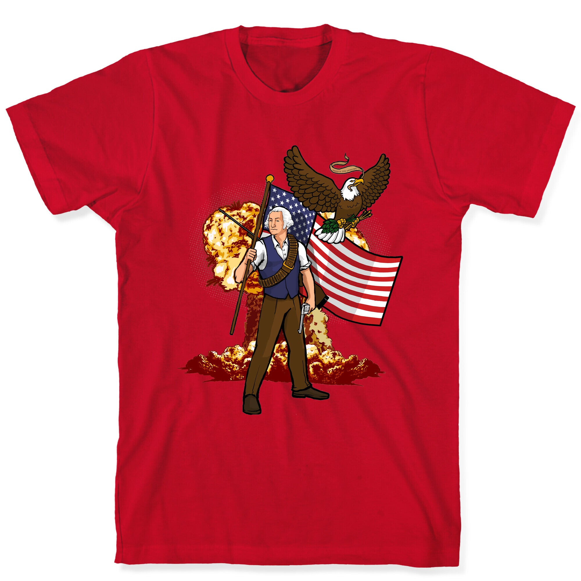 The Immortal George Washington T-Shirt