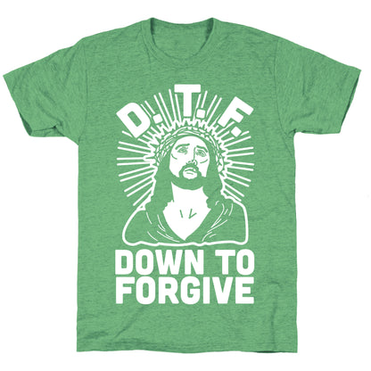 D.T.F. Jesus Unisex Triblend Tee