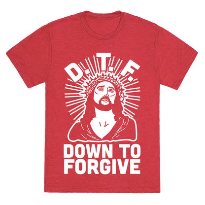 D.T.F. Jesus Unisex Triblend Tee