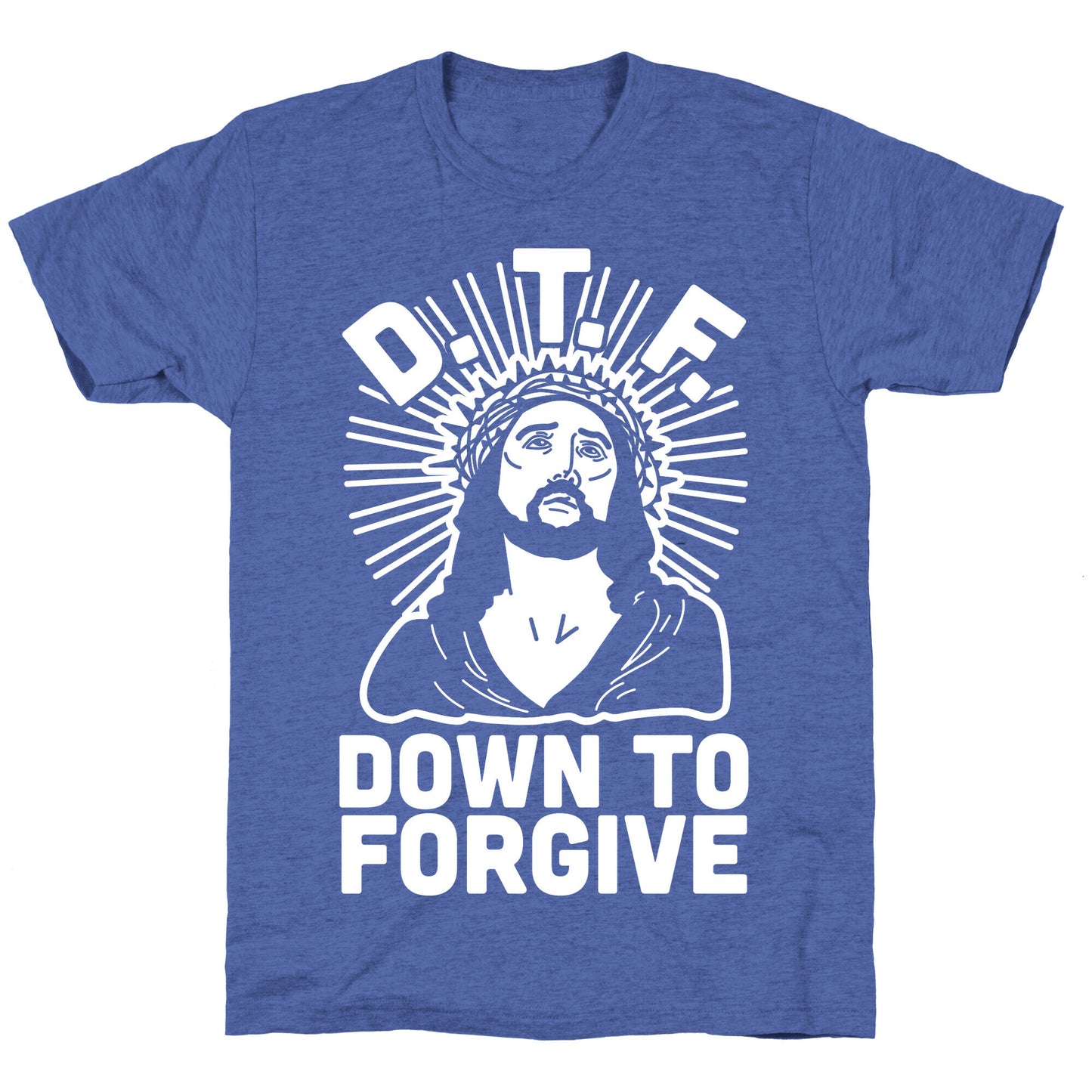D.T.F. Jesus Unisex Triblend Tee