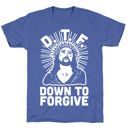 D.T.F. Jesus Unisex Triblend Tee