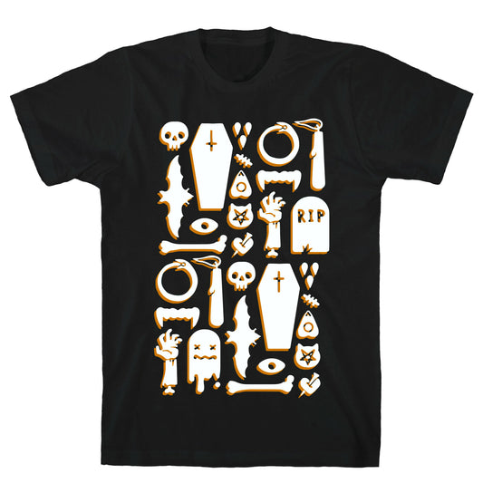 Simple Halloween Pattern T-Shirt