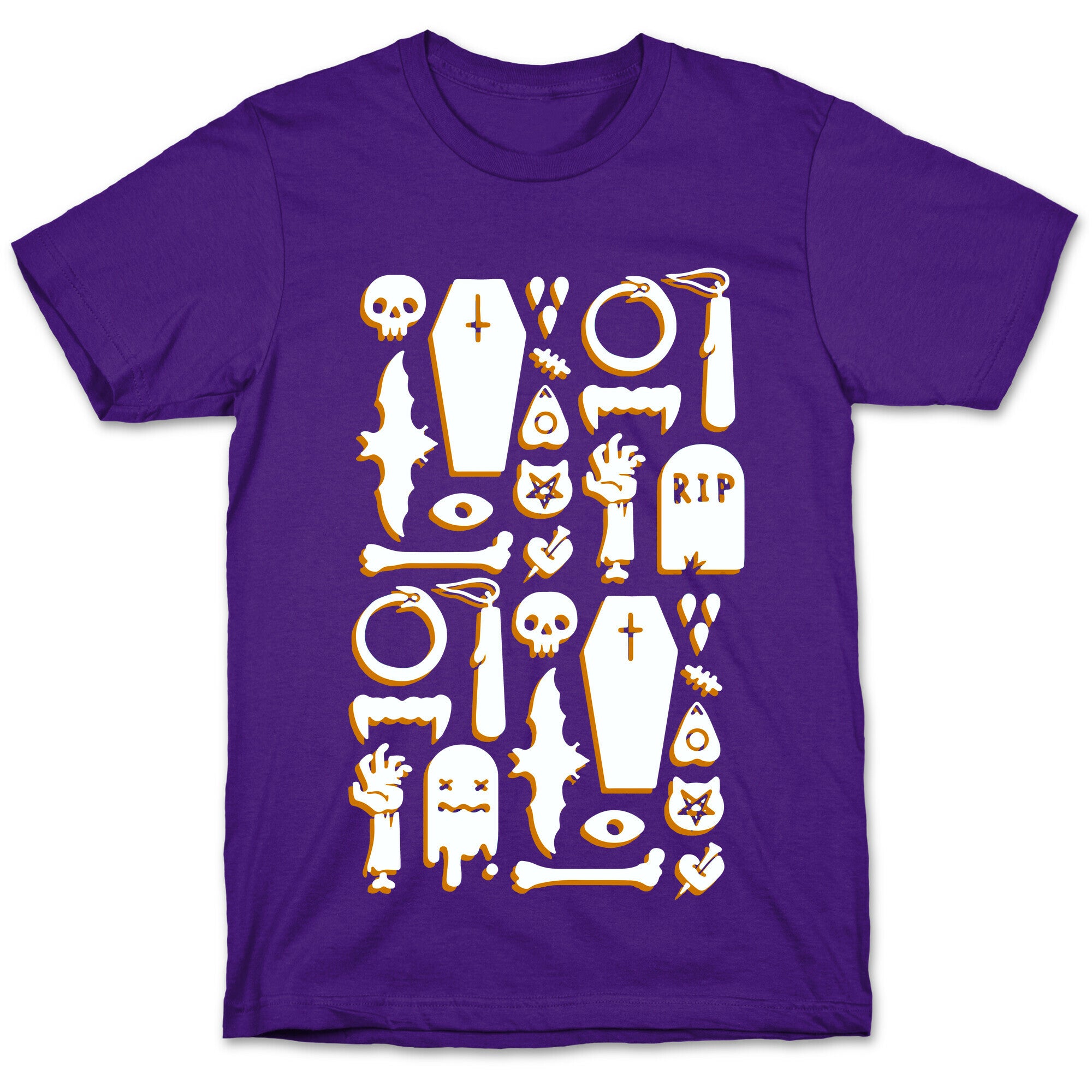 Simple Halloween Pattern T-Shirt
