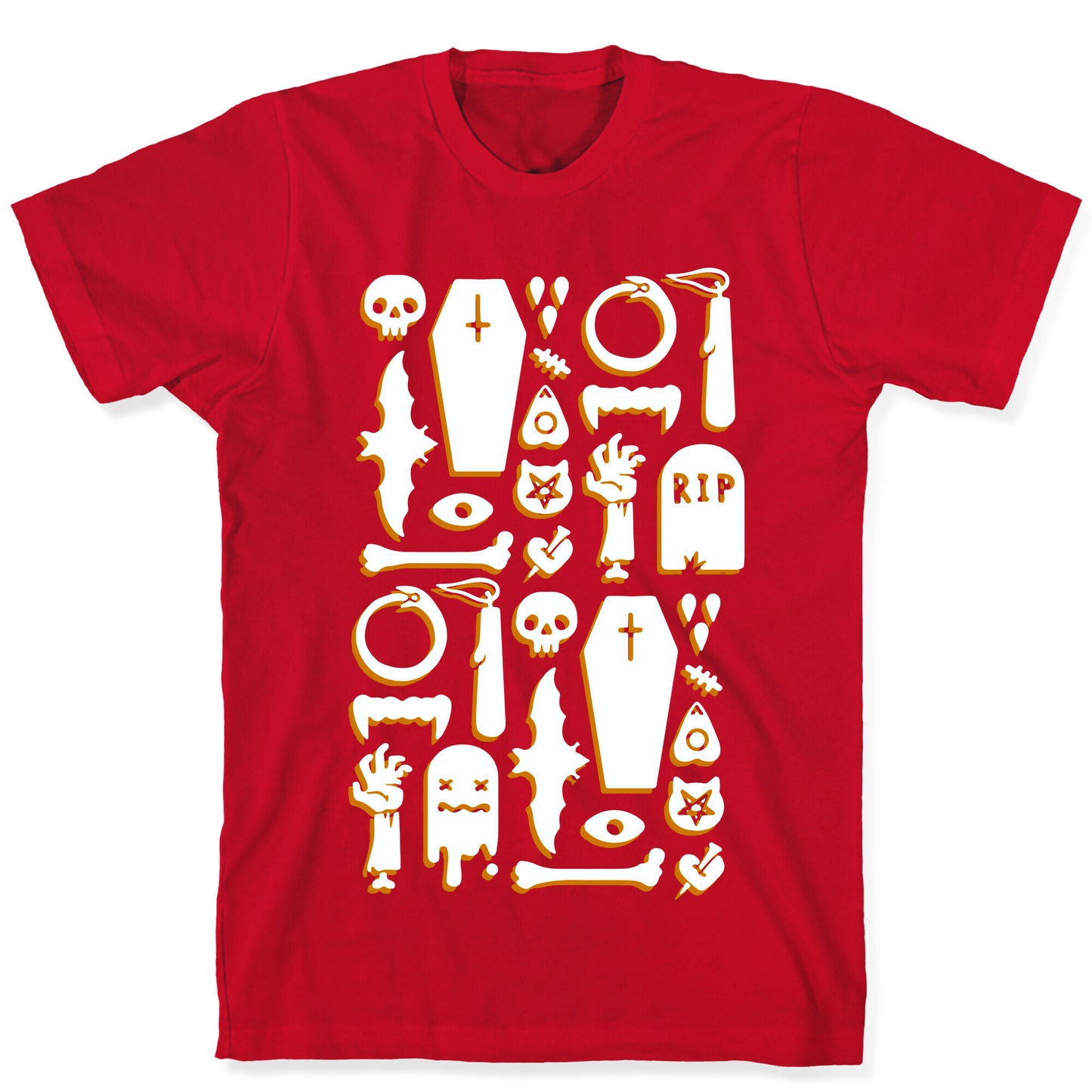 Simple Halloween Pattern T-Shirt