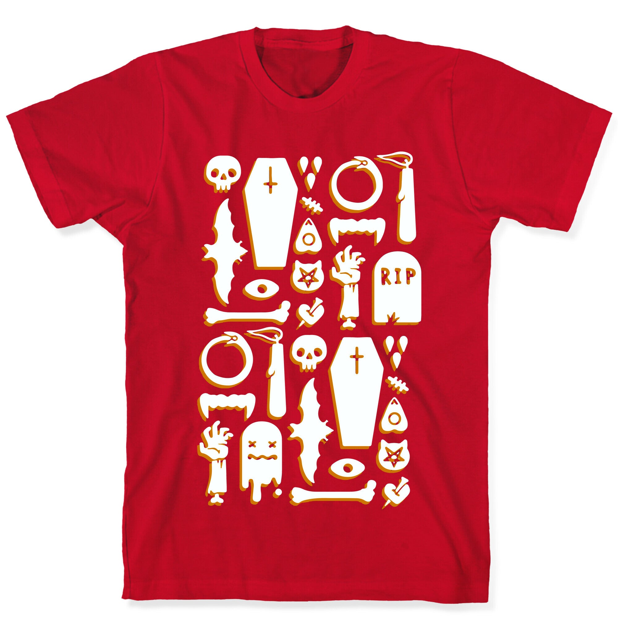 Simple Halloween Pattern T-Shirt