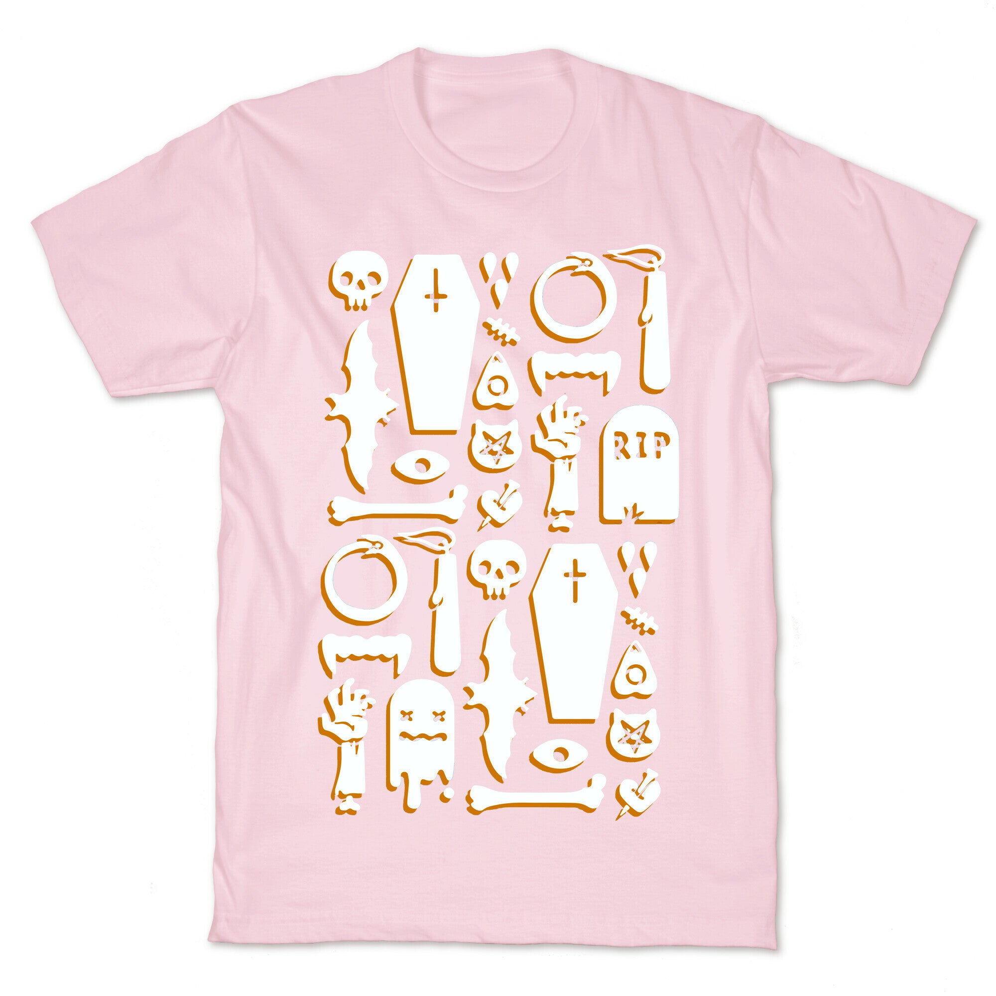 Simple Halloween Pattern T-Shirt
