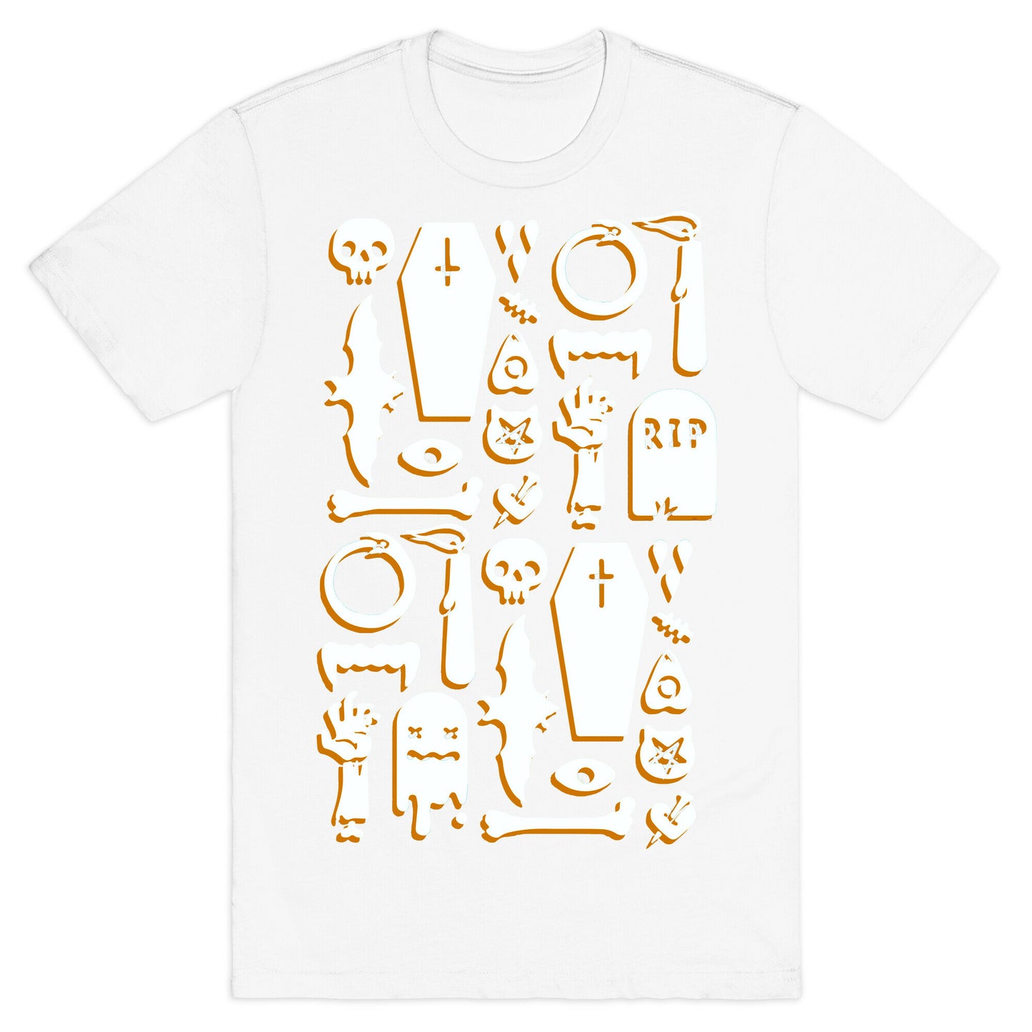 Simple Halloween Pattern T-Shirt
