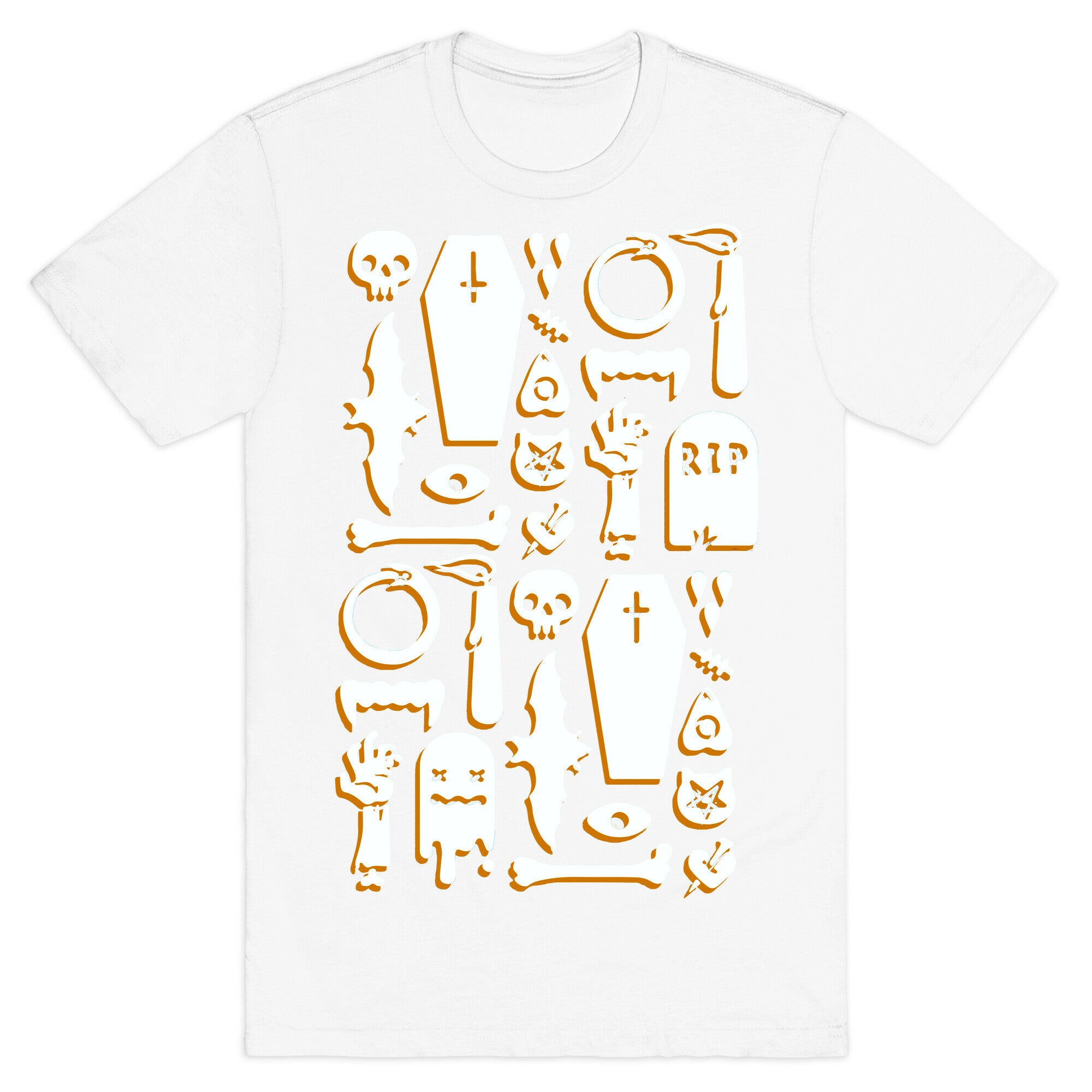 Simple Halloween Pattern T-Shirt