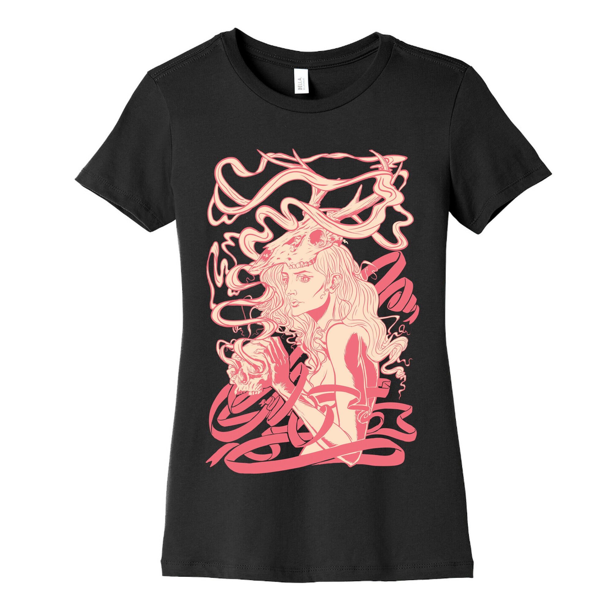 Skull Witch Women's Cotton Tee