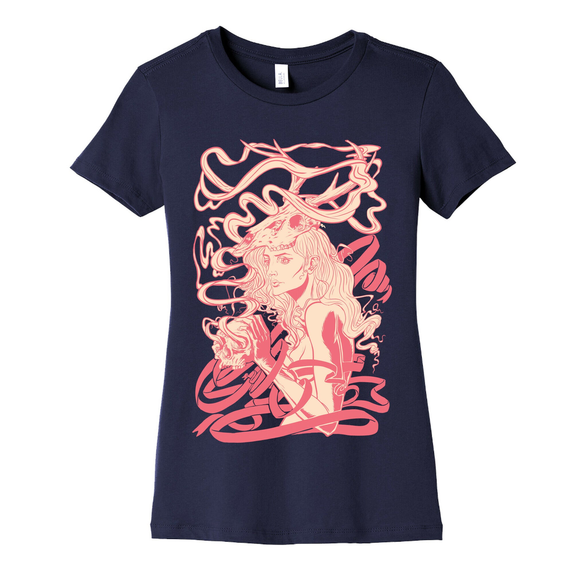 Skull Witch Women's Cotton Tee