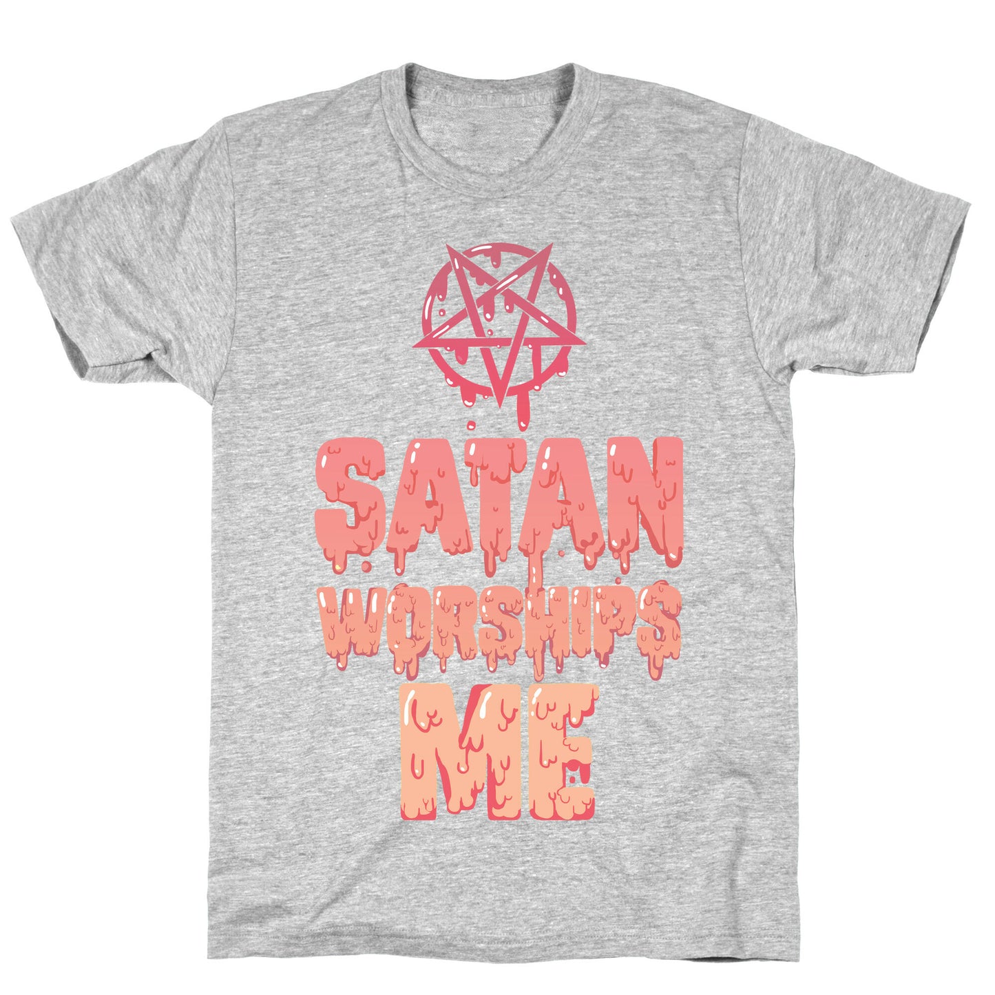Satan Worships Me T-Shirt