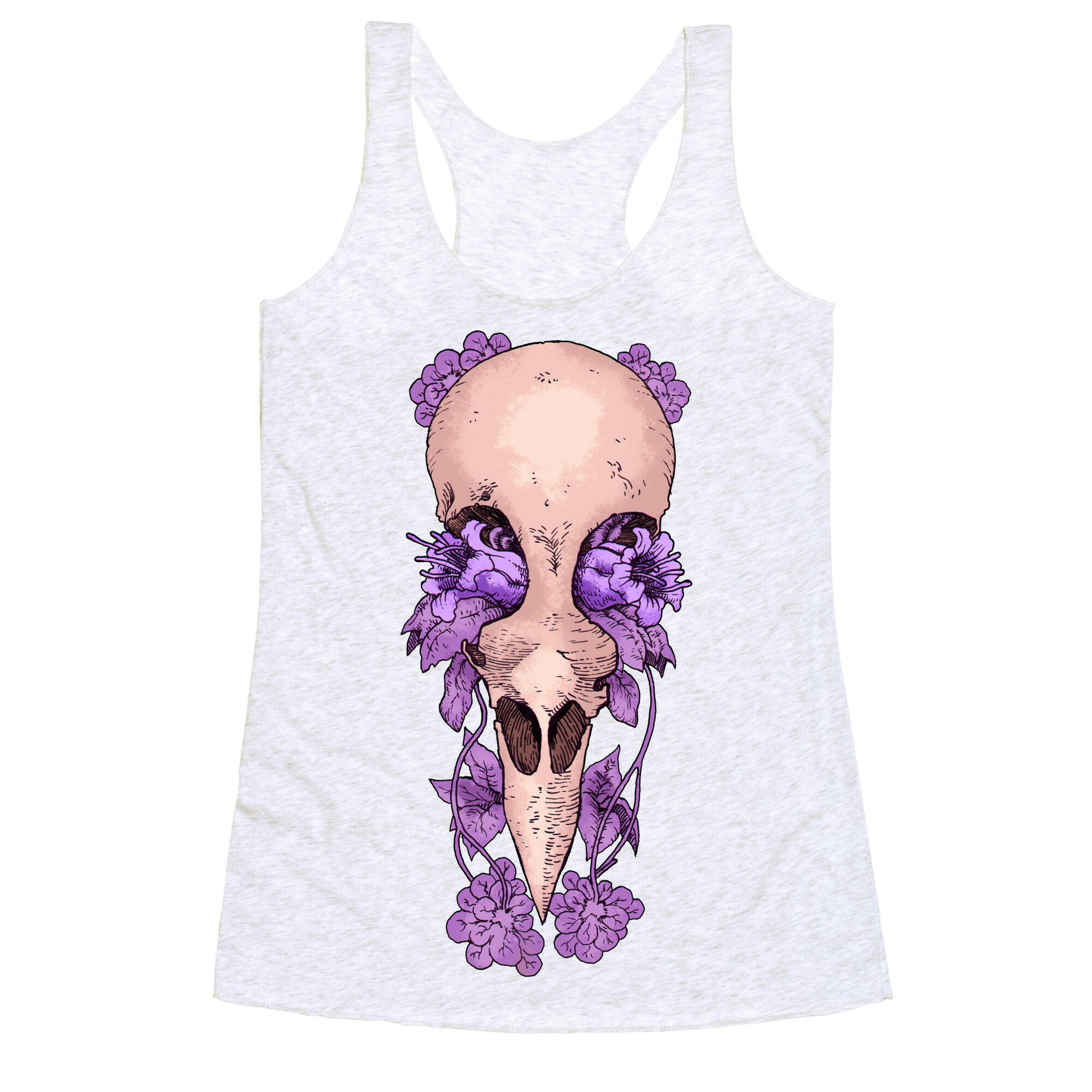 Bird Skull Racerback Tank