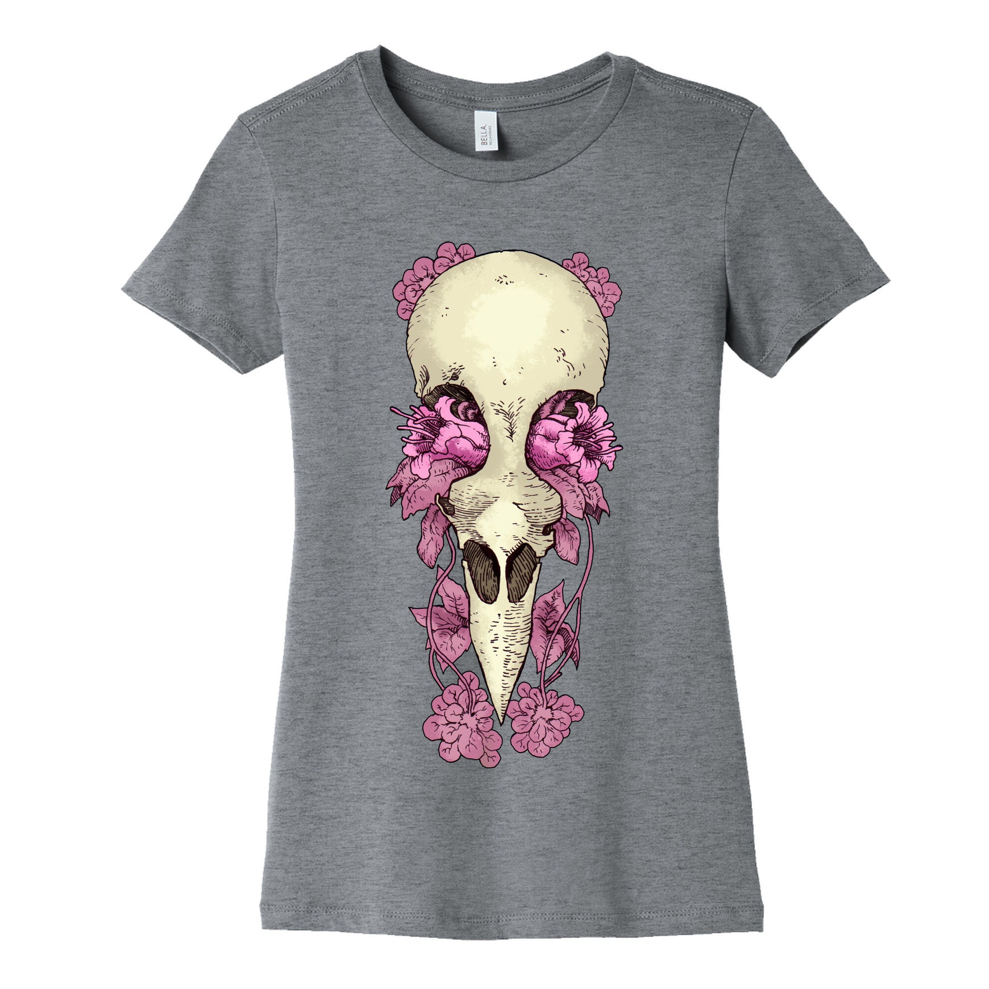 Bird Skull Women's Cotton Tee